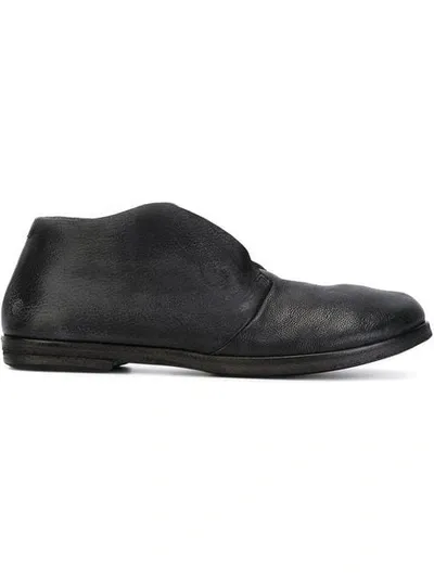 Marsèll Laceless Desert Boots In Black