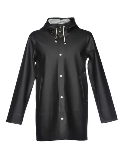 Stutterheim Full-length Jacket In Black