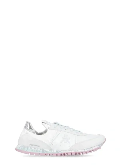 White Premiata Sneakers White