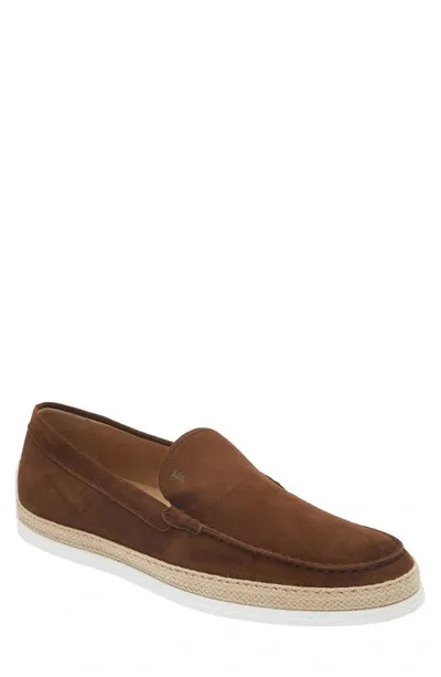 Tod's Pantofola Slip-on Sneaker In Coconut