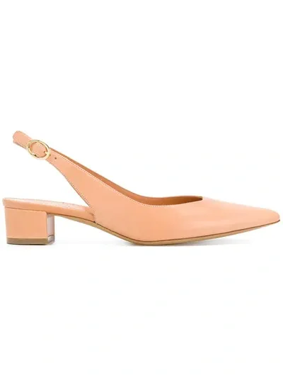 Mansur Gavriel Slingback Heel In Neutrals