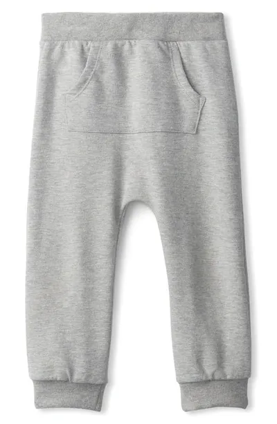 Hatley Babies' Athletic Kangaroo Pocket Sweatpants In Grey