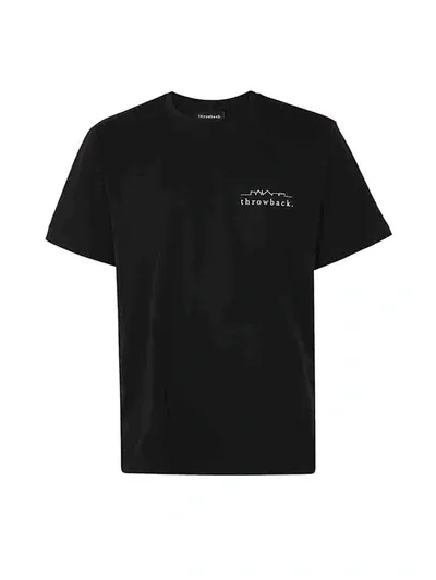 Throwback Logo T Shirt Clothing In Black