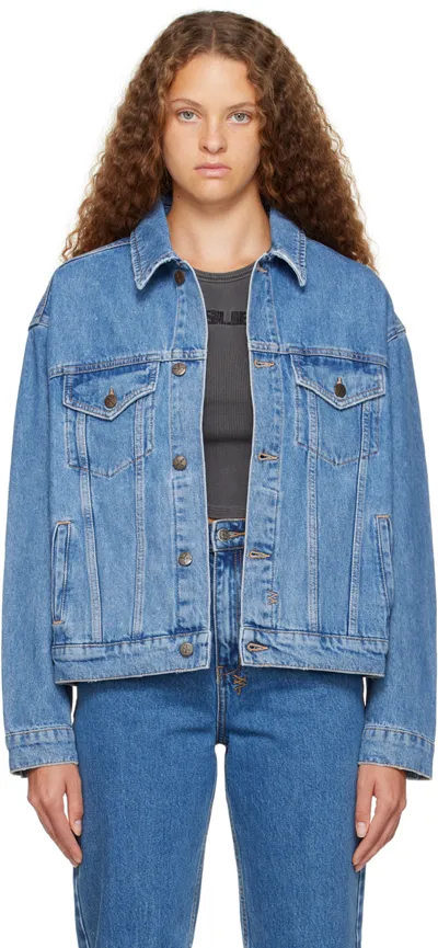 Ksubi Blue Heritage Denim Jacket