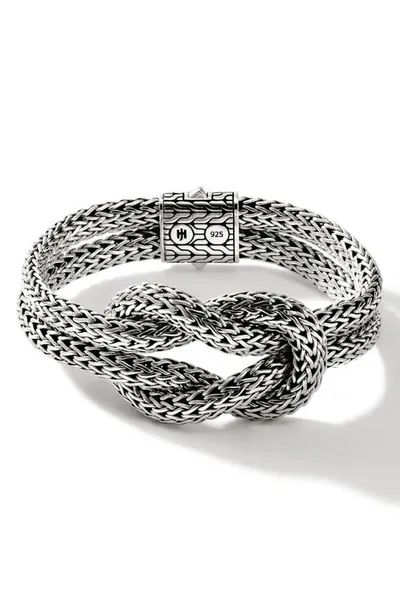 John Hardy Love Knot Sterling Silver Bracelet