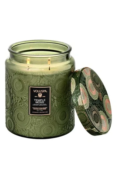 Voluspa Japonica Temple Moss Large Jar Candle