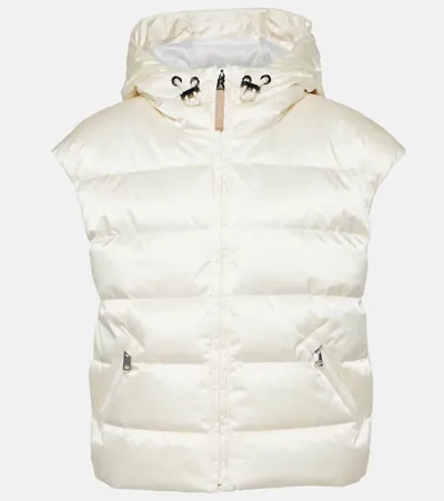 Bogner Vreni Down Vest In Beige