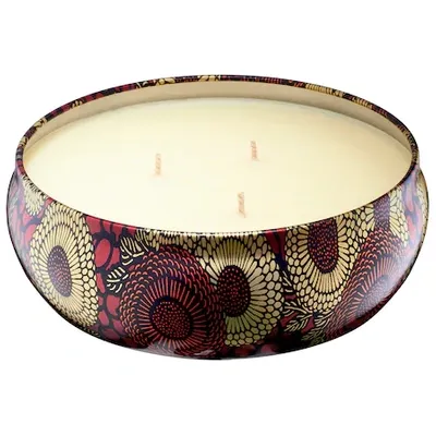 Voluspa Goji & Tarocco Orange Decorative Tin Candle 12 oz/ 340 G In Goji Tarocco Orange