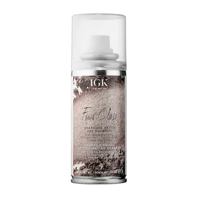 Igk Mini First Class Charcoal Detox Dry Shampoo 2 oz/ 90 ml