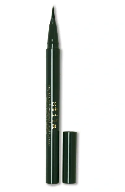 Stila Stay All Day Waterproof Liquid Eye Liner Ornament In Intense Jade