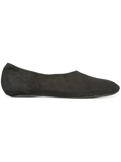 Guidi Ballerinas Aus Leder In Black