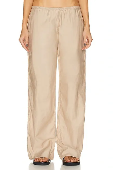 Leset Beige Yoko Pocket Trousers In Champagne