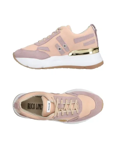 Ruco Line Sneakers In Pink