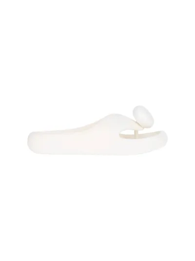 Loewe Thong Sandals "toe Post" In Cream