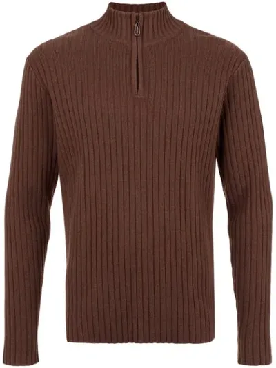 Osklen Knit Sweater In Brown