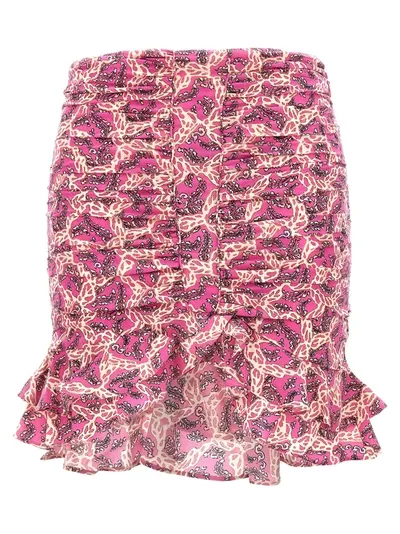 Isabel Marant Milendi Skirts Fuchsia