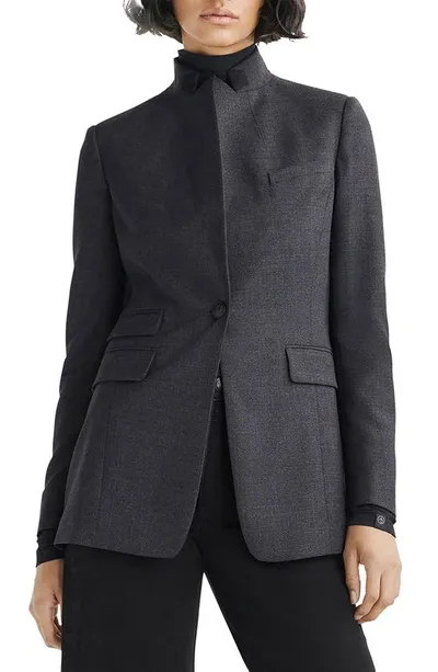 Rag & Bone Paloma Wool Blazer In Grey Multi