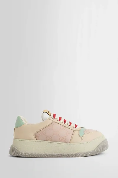 Gucci Woman Multicolor Sneakers In Pink