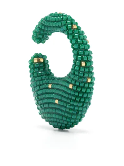 Susana Vega Green Sura Beaded Ring