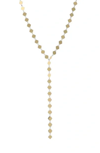 Lana Laser Miami Y-necklace In Yellow Gold