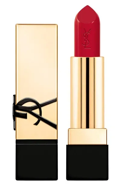 Saint Laurent Rouge Pur Couture Caring Satin Lipstick With Ceramides In 4