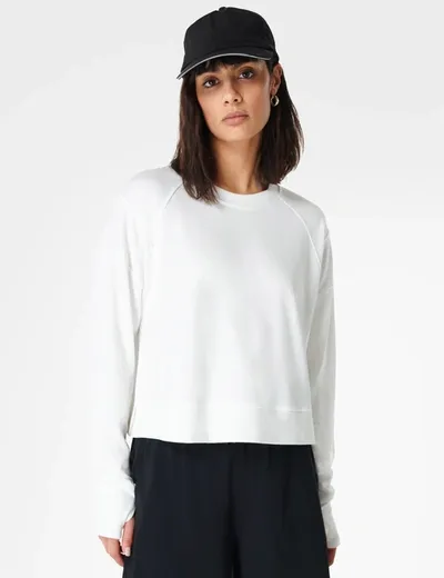 Sweaty Betty After Class Crop Sweatshirt