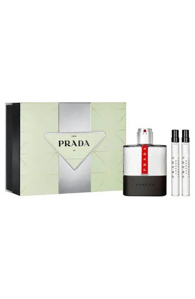 Prada Luna Rossa Carbon Eau De Toilette Set