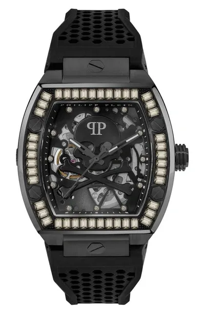 Philipp Plein The $keleton Watch, 44mm In Black