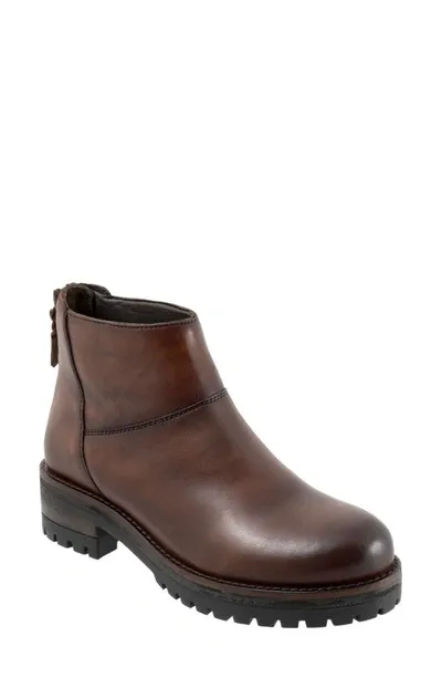 Softwalk Elmhurst Bootie In Dark Brown