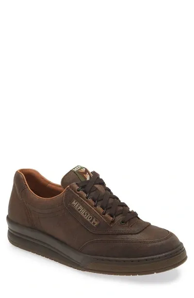 Mephisto Match Walking Shoe In Hazelnut