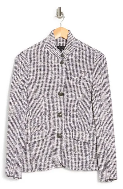 Rag & Bone Slade Tweed Jacket In Navy