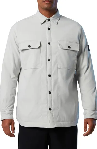 North Sails Dusk Overshirt In Grey Violet