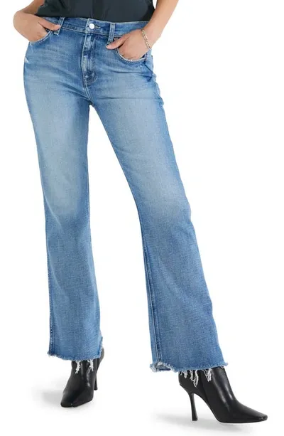 Etica Anya Modern Flare Leg Jeans In Pacific Coast