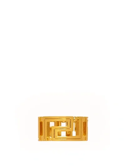 Versace Ring In Gold