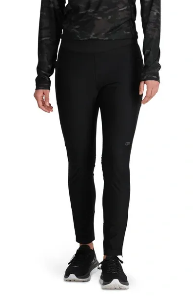 Outdoor Research Deviator Windproof Pocket Leggings In Black