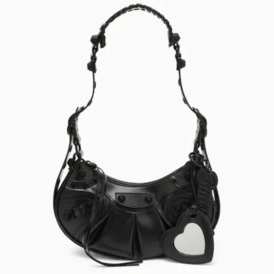 Balenciaga Le Cagole Xs Shoulder Bag In Black