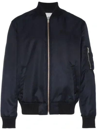 Kenzo Jumping Tiger Bomber Jacket In Navy Blue