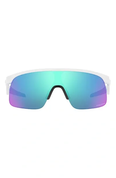 Oakley Kids' Resistor 29mm Prizm™ Rectangular Sunglasses In White