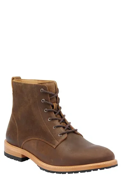 Nisolo Martin All Weather Water Resistant Boot In Waxed Brown