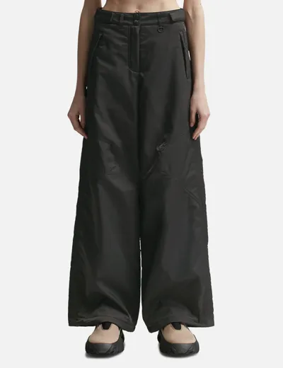 Open Yy Brown Wide-leg Trousers