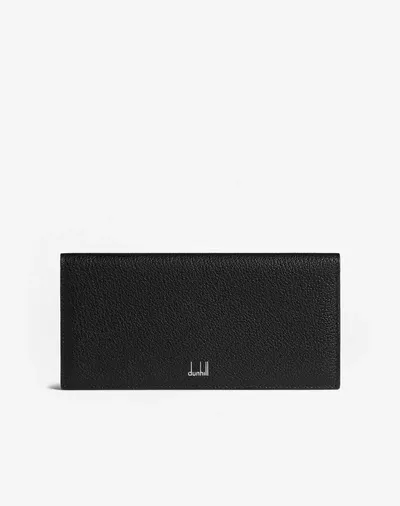 Dunhill Duke Fine Leather Slim Coat Wallet In Black