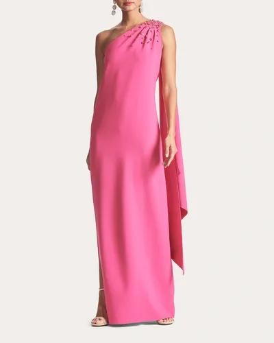 Sachin & Babi Leslie Gown In Rose Pink