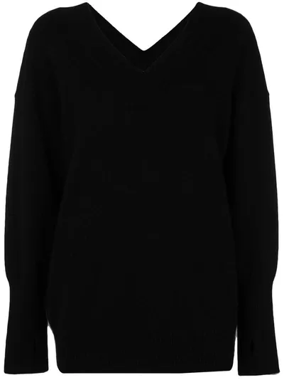 Tom Ford Oversized Slouchy Sweater In Black