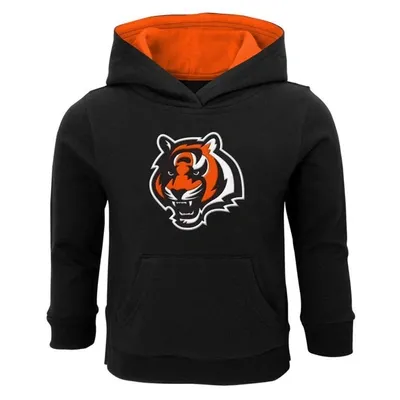 Outerstuff Kids' Toddler Black Cincinnati Bengals Prime Pullover Hoodie