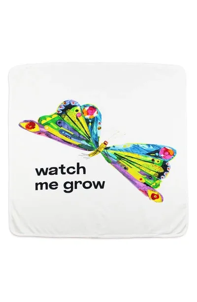 L'ovedbaby Kids' Print Organic Cotton Swaddle Blanket In Watch Me Grow