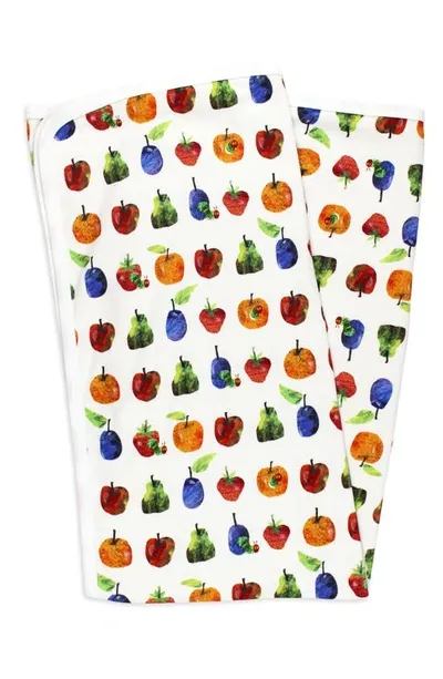 L'ovedbaby Kids' Print Organic Cotton Swaddle Blanket In Fruit