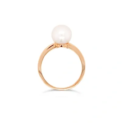 Olivia & Pearl Power Pearl Ring In O&p/ppr/rg/s