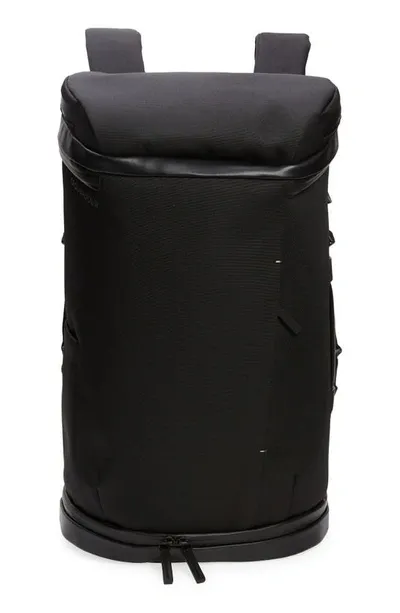 Troubadour Explorer Aero Backpack In Black Nylon