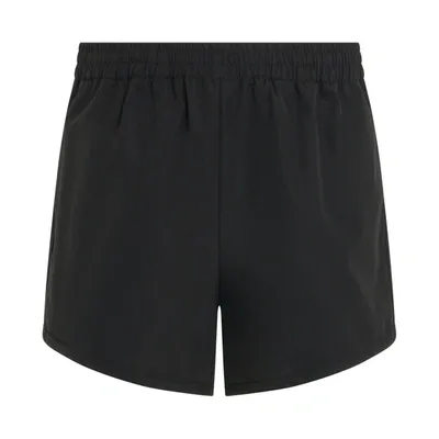 Balenciaga Technical Faille Running Shorts In Black