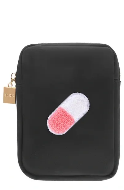 Bloc Bags Mini Pill Cosmetic Bag In Black